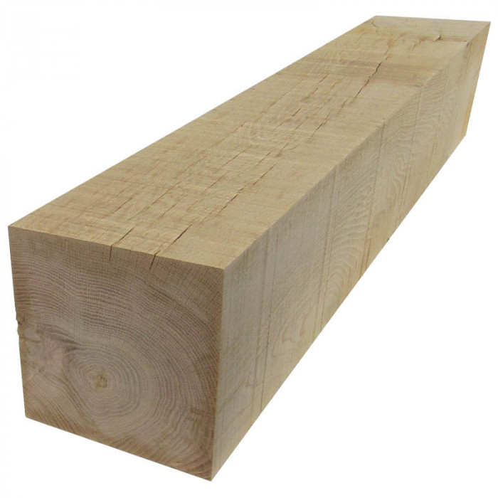 6 stuks Eiken paal | 15x15x350cm | vers en fijnbezaagd
