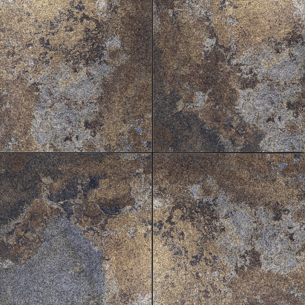 Cerasun Slate Multicolour Dark | 60x60x4cm