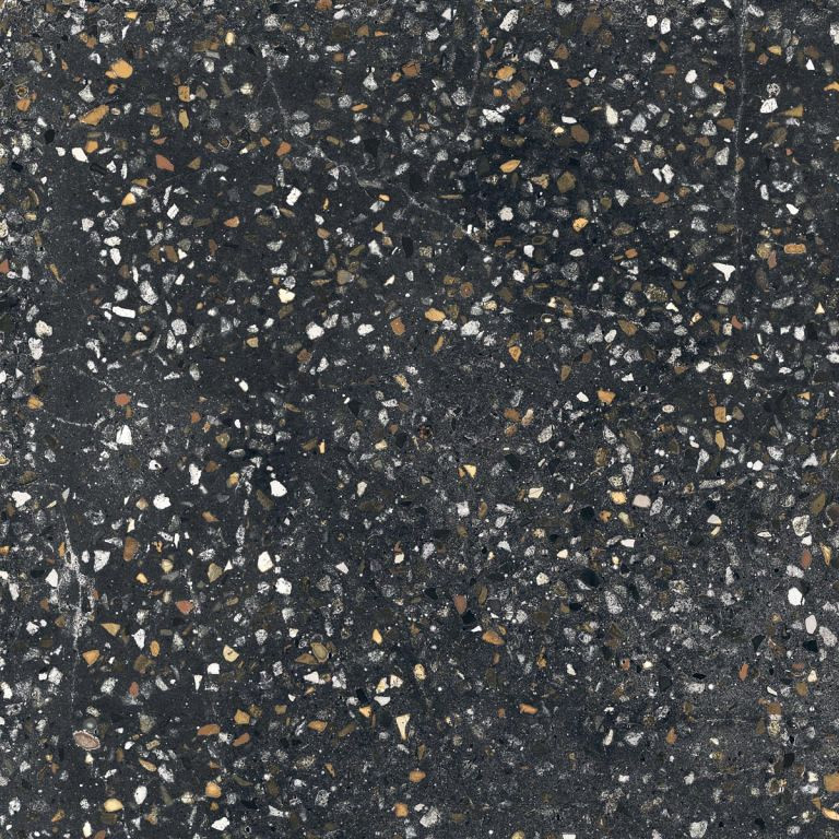 GeoCeramica Terrazzo 60x60x4cm Black