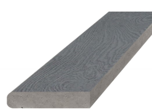Millboard Enhanced Grain | Brushed Basalt | Kantplank