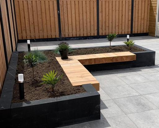 Lineablock strak stapelblok | 12x12x60cm