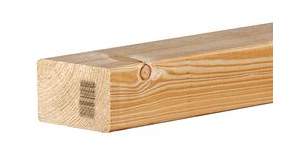 Balk / regel vurenhout | 4.4x7.0cm | geschaafd