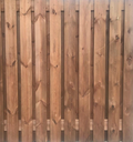 Nobifix | hout en beton | wit/grijs | dubbel | rotsmotief | incl. plaatsing