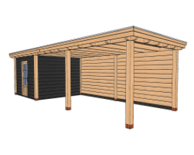 LuxeLine buitenverblijf 950x425 | incl. montage