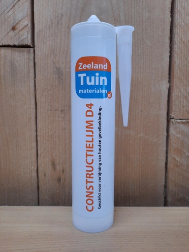 [TM.2037] Constructielijm D4 310ml | t.b.v. verlijmen gevelbekleding hout