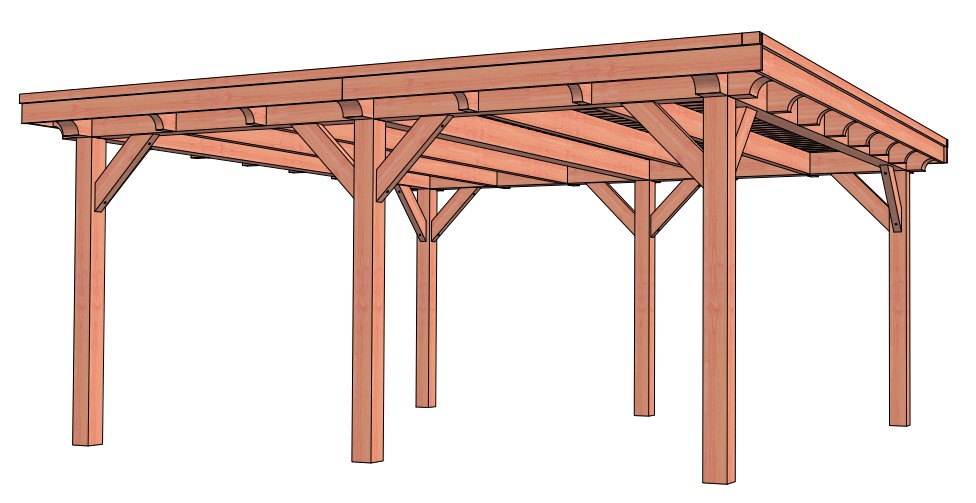 Toscane XL veranda | 545 x 545 cm