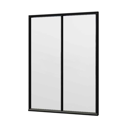 Steel Look raam | gelaagd dubbel glas | incl. bevestigingsmaterialen