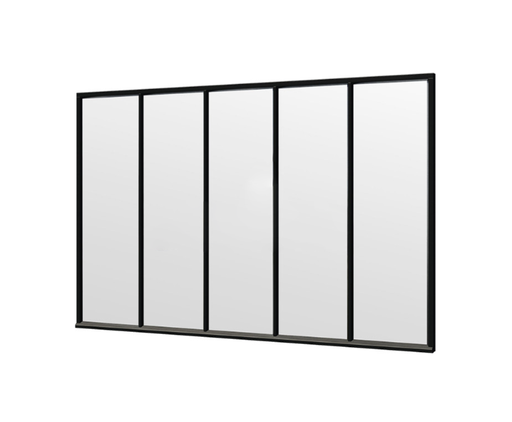 Steel Look raam | gelaagd dubbel glas | incl. bevestigingsmaterialen