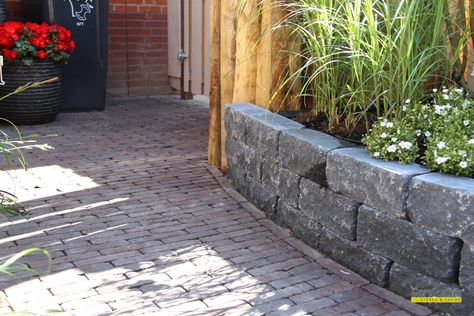 Granuwall kleurvast | 30x12x12cm | 4 kleuren leverbaar