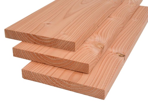 Plank douglas | 2.5x19.5cm | gedroogd en geschaafd