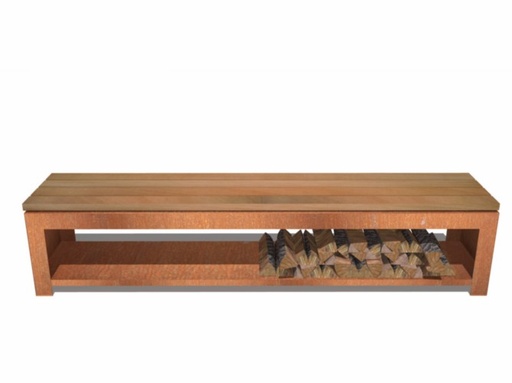 Forno Houtopslag Corten (showmodel)