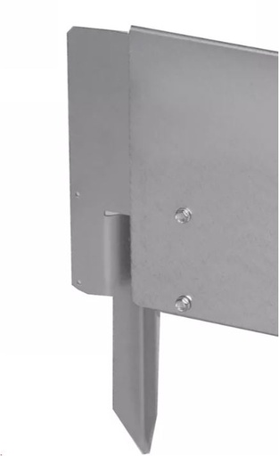 Koppelspies voor kantopsluiting en Luxe borderopsluiting | 3 maten &amp; 2 staalsoorten