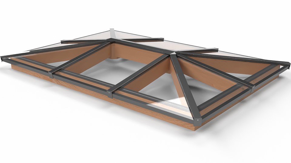 Lichtstraat Schilddak | 2 uitvoeringen &amp; diverse maten