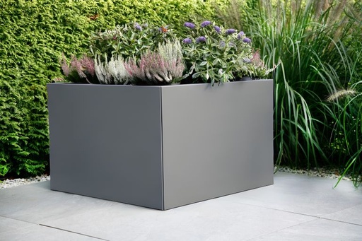 Plantbak Connect Antraciet | 3 hoogtes, vierkant en rechthoek in diverse afmetingen