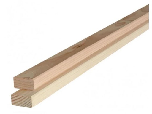Douglas Regels 28x40x3000 mm Gedroogd en Geschaafd