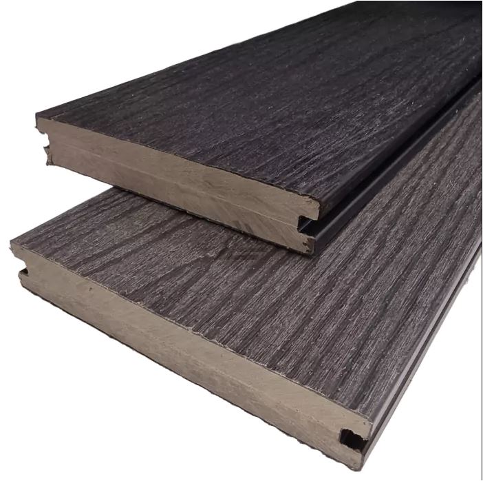 [Restant 2025] DuoDeck Massief | 2.3 x 13.8 x 400cm | 2 kleurcombinaties -restant 5m²-