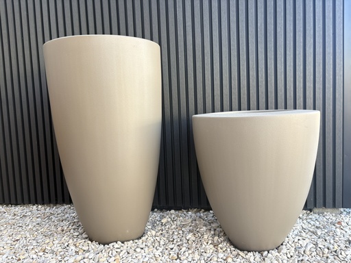 Polyester Bloembak Vaas | set van 2 stuks