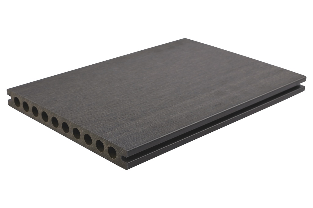 FiberDeck WPC XL 2.3x21.0cm | Dark Grey | Holkamerprofiel