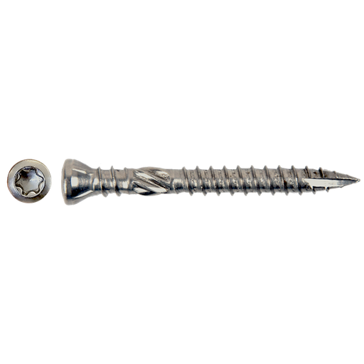 [PGB.629355] Hardhout schroef Ø5x40mm Inox A2 Torx T25 à 200 stuks