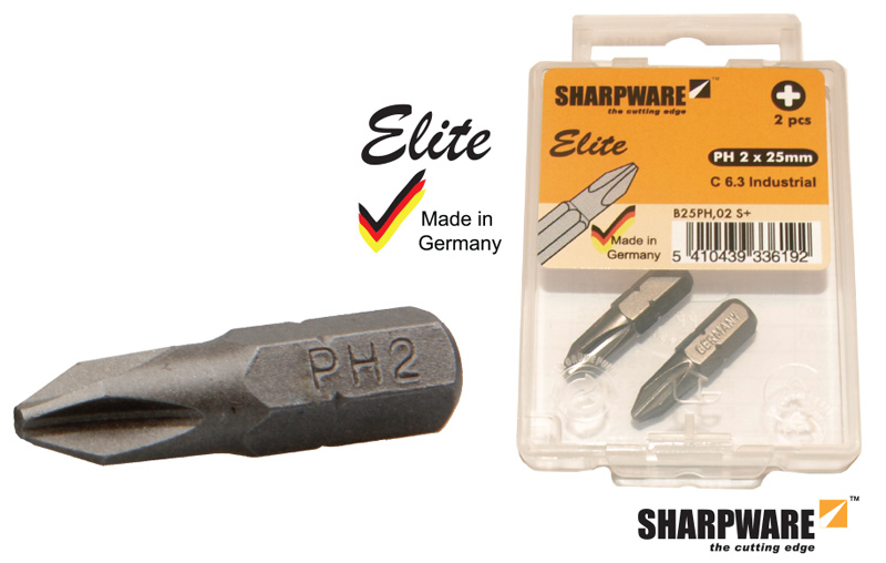 Bits Torx Sharpware 25mm (2 stuks)